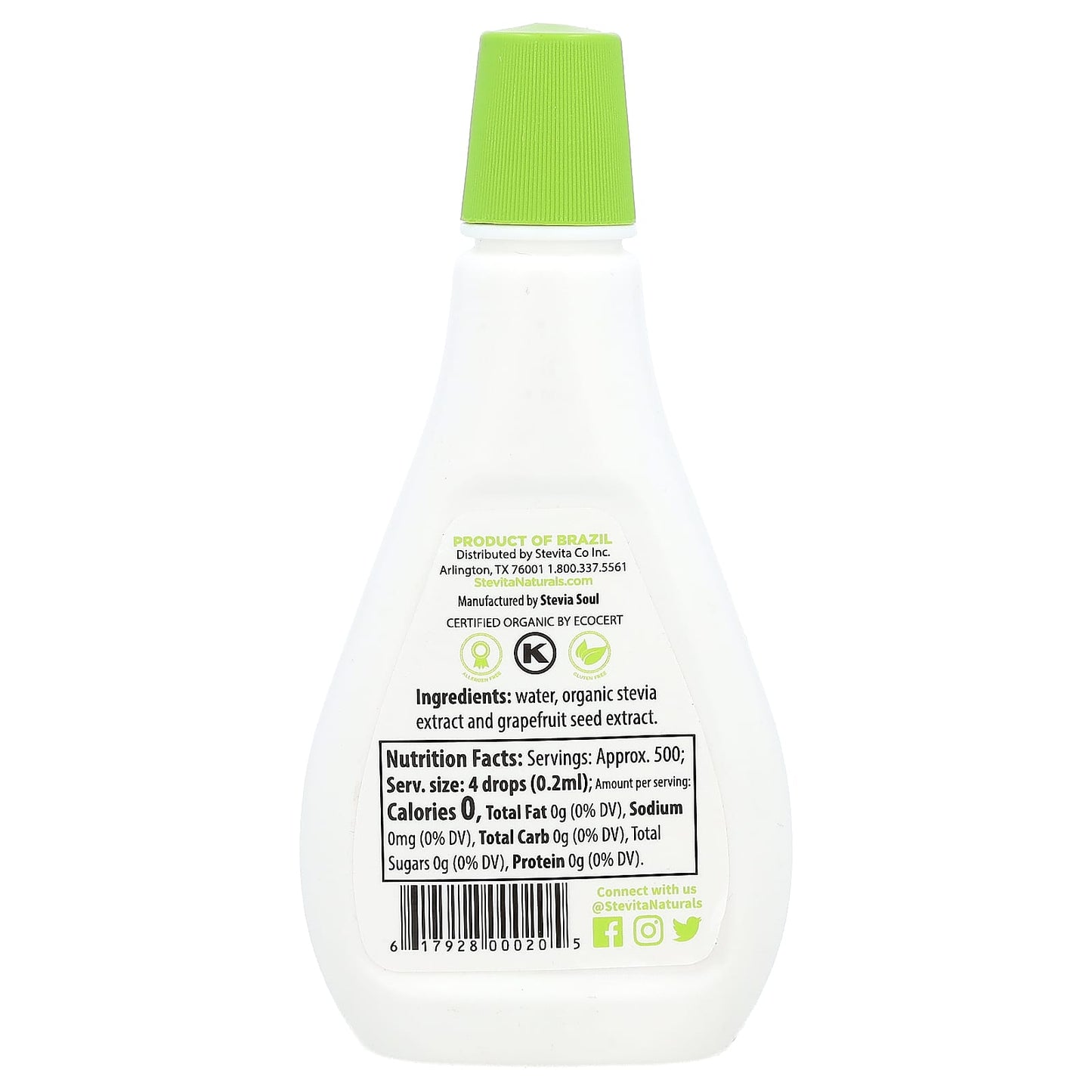 Stevita, Stevita Clear Liquid-Economy Size, 3.3 Oz UPC 617928000205 | Hilife Vitamins