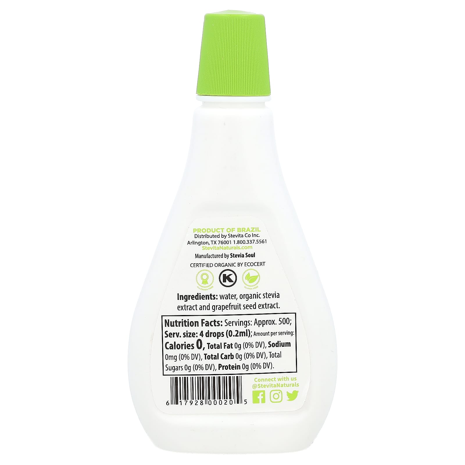 Stevita, Stevita Clear Liquid-Economy Size, 3.3 Oz UPC 617928000205 | Hilife Vitamins