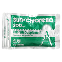 Sun Chlorella (Net Cost), Chlorella Regular 200mg, 300 Tablets UPC 029918011113 | Hilife Vitamins