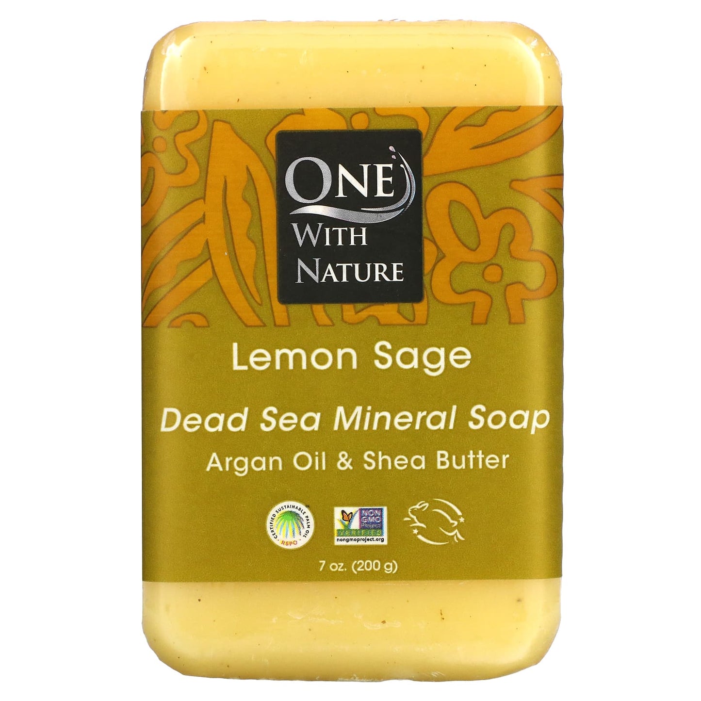 Surya Henna, Lemon Sage Bar Soap, 7 Oz UPC 893455000127 | Hilife Vitamins