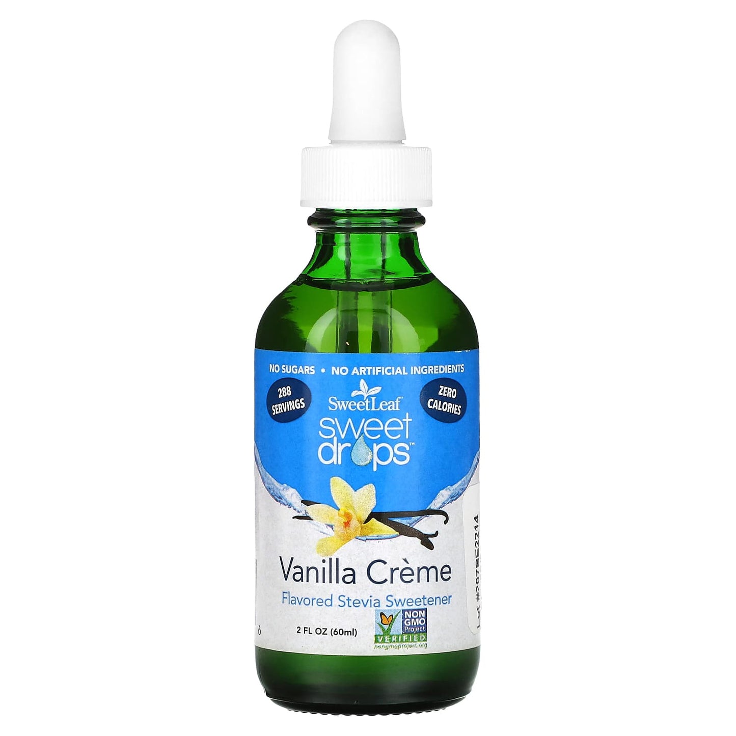 Sweet Leaf Stevia Products, Liquid Stevia Vanilla Creme, 2 Oz UPC 716123123846 | Hilife Vitamins