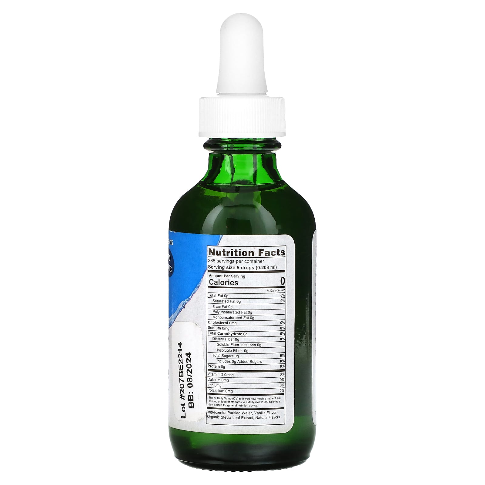 Sweet Leaf Stevia Products, Liquid Stevia Vanilla Creme, 2 Oz UPC 716123123846 | HiLife Vitamins