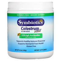 Symbiotics, Colostrum Plus Powder, 6.3 Oz UPC 647303040083 | Hilife Vitamins