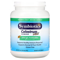 Symbiotics, Colostrum Plus w/BIO-Lipid Powder, 21 Oz UPC 647303040229 | Hilife Vitamins