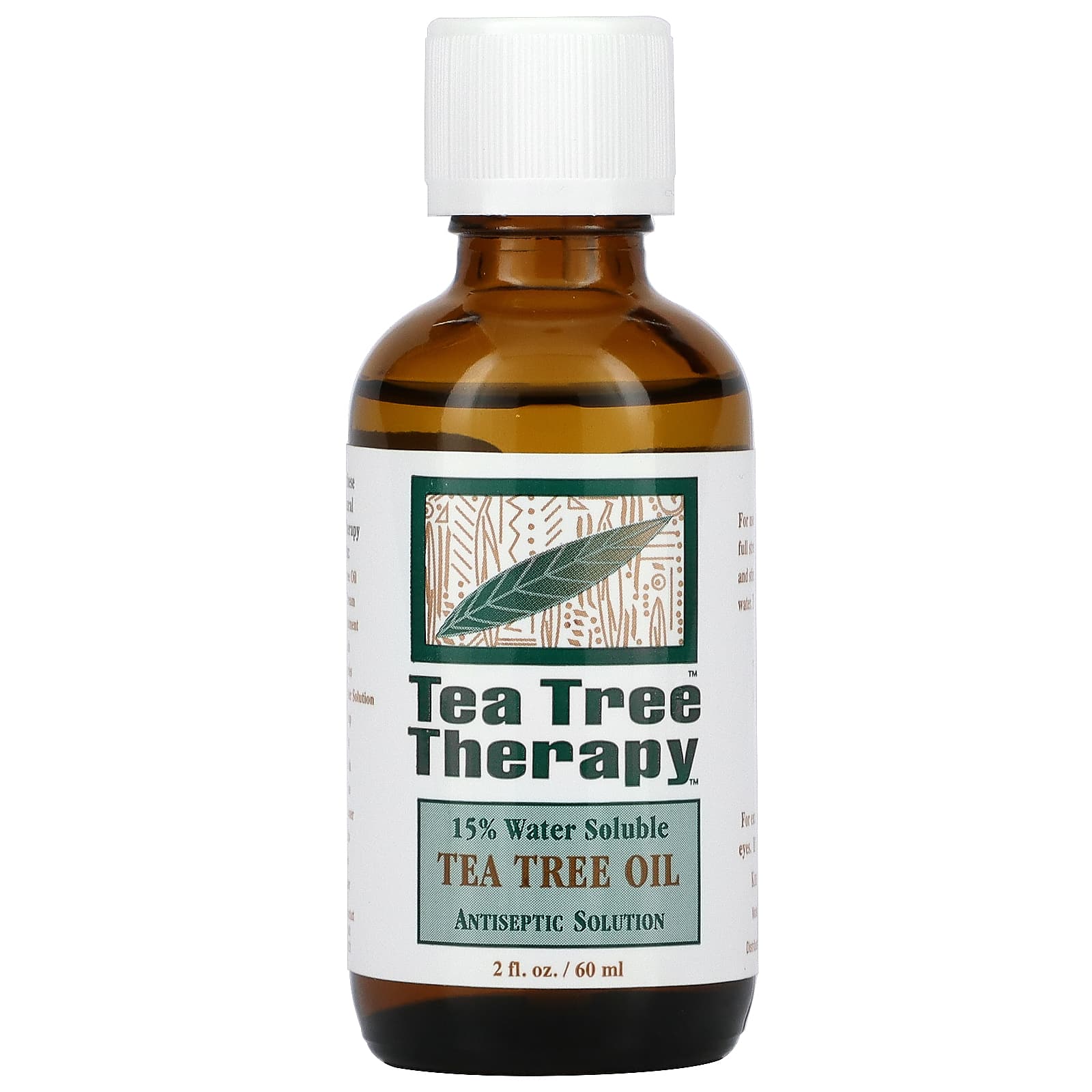 Tea Tree Therapy, 15% Water Soluble Tea Tree Oil, 2 Oz UPC 637792122605 | Hilife Vitamins