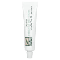 Tea Tree Therapy, Natural Whitening Toothpaste (Antiseptic), 3 Oz UPC 637792500038 | Hilife Vitamins