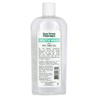 Tea Tree Therapy, Natural Mouthwash Alcohol Free Tea Tree, 12 Oz UPC 637792503602 | Hilife Vitamins