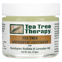 Tea Tree Therapy, Tea Tree Antiseptic Ointment Eucalyptus Radiata & Lavender Oil, 2 Oz UPC 637792700506 | Hilife Vitamins