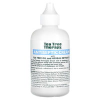 Tea Tree Therapy, Antiseptic Cream, 4 Oz UPC 637792701206 | Hilife Vitamins