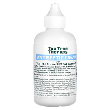 Tea Tree Therapy, Antiseptic Cream, 4 Oz UPC 637792701206 | Hilife Vitamins