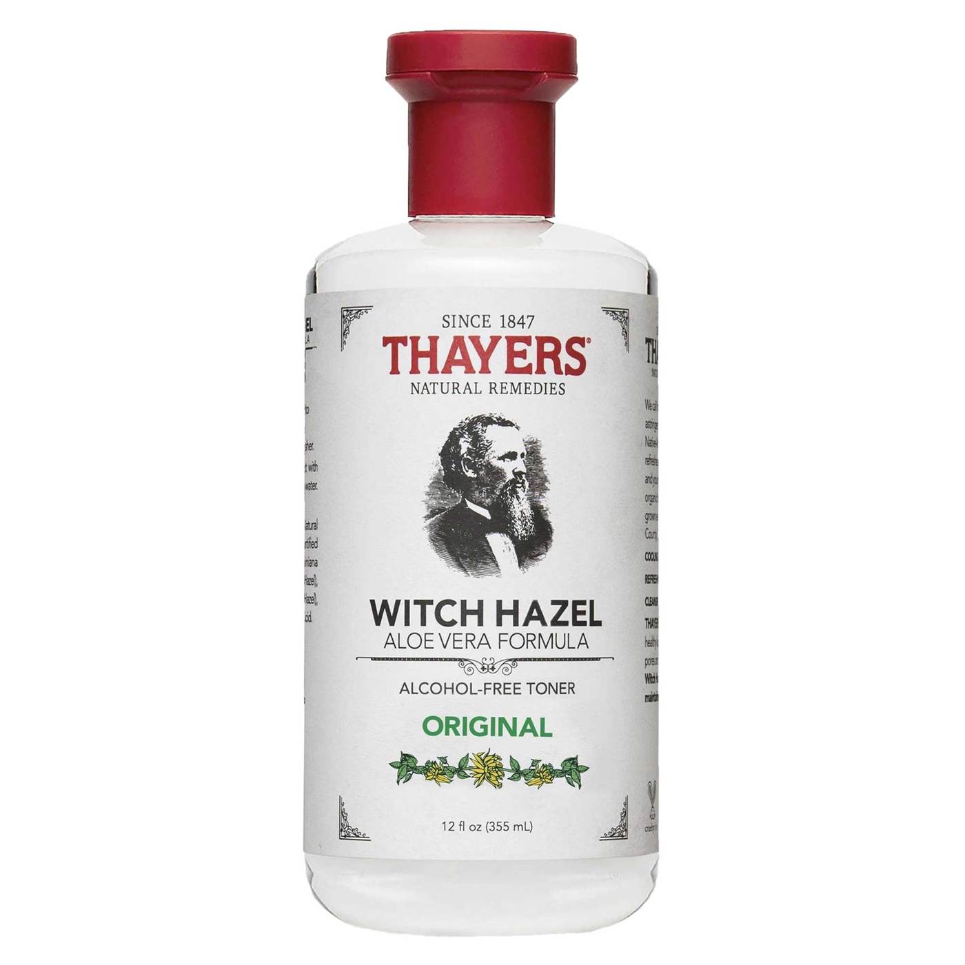 Thayer, Witch Hazel Toner Alcohol-Free With Aloe Vera, 11.5 Oz - 041507070059 | Hilife Vitamins