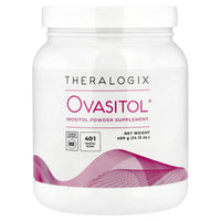 Theralogix, Ovasitol®, Inositol Powder Supplement, 14.12 oz (400 g) UPC 813349011367 | Hilife Vitamins