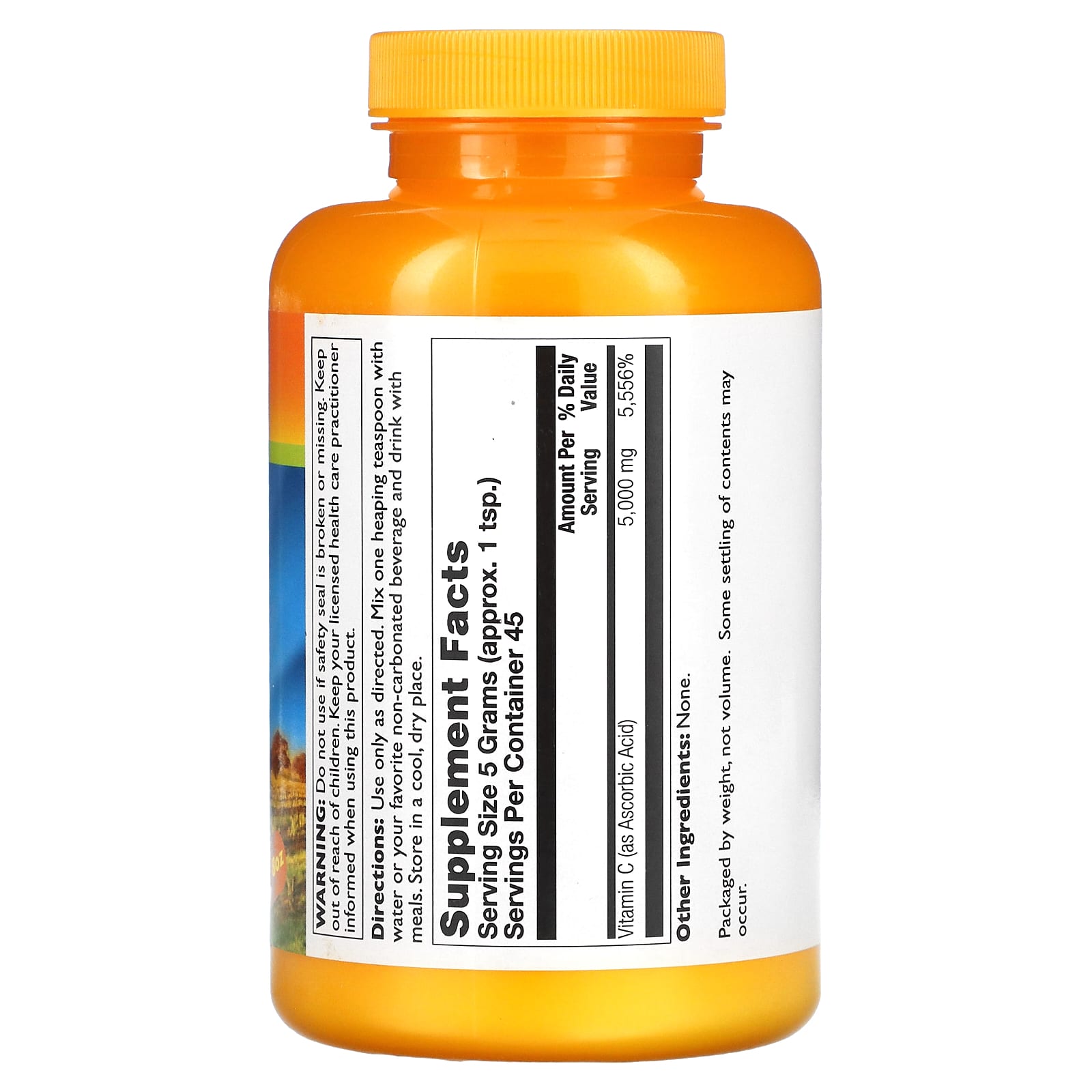 Thompson, Vitamin C Powder, 8 Oz Fine Powder UPC 031315190483 | HiLife Vitamins