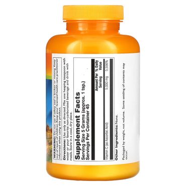Thompson, Vitamin C Powder, 8 Oz Fine Powder UPC 031315190483 | HiLife Vitamins