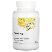 Thorne Research, Curcumin Phytosome 500 mg (Sustained Release), 120 Capsules UPC 693749004844 | HiLife Vitamins