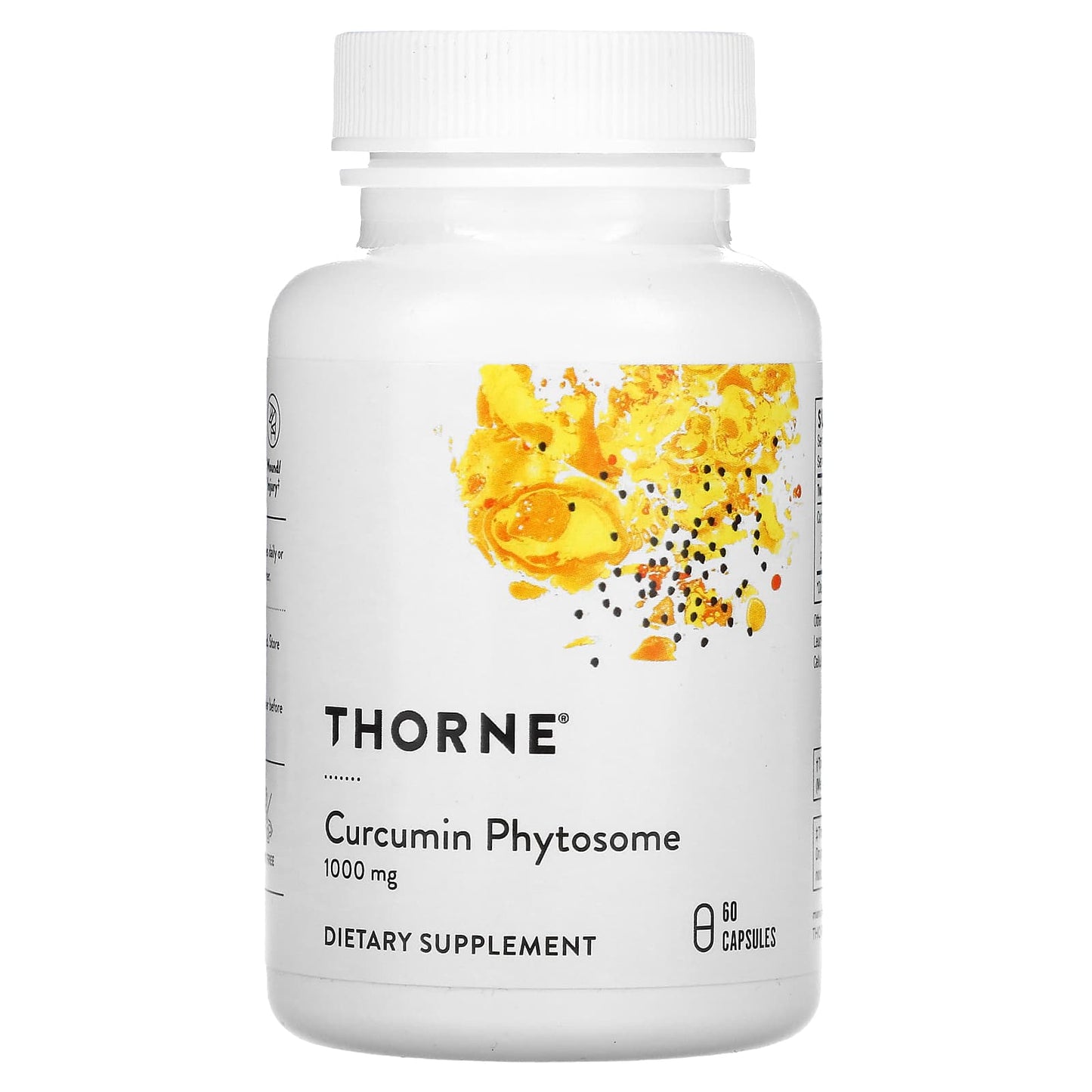 Thorne Research, Curcumin Phytosome (formerly Meriva), 60 Capsules UPC 693749004851 | HiLife Vitamins