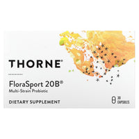 Thorne Research, FloraSport 20B (Multi-strain probiotic), 30 UPC 693749006312 | HiLife Vitamins