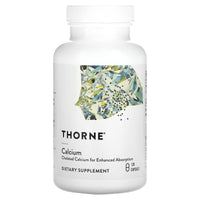 Thorne Research, Calcium, 120 Capsules UPC 693749006503 | HiLife Vitamins