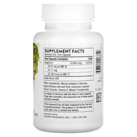 Thorne Research, Vitamin K, 60 Capsules UPC 693749006619 | HiLife Vitamins