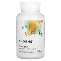 Thorne Research, Super EPA, 90 GelCaps UPC 693749006909 | HiLife Vitamins