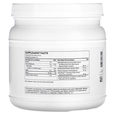Thorne Research, Collagen Plus, 17.5 Oz UPC 693749013112 | HiLife Vitamins
