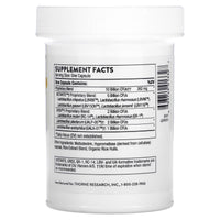 Thorne Research, Women's Daily Probiotic, 30 Capsules UPC 693749013327 | HiLife Vitamins