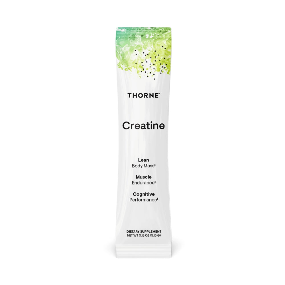 Thorne Research, Creatine, 30 Stick Packs, 0.18 OZ (5.15 g) UPC 693749015116 | HiLife Vitamins
