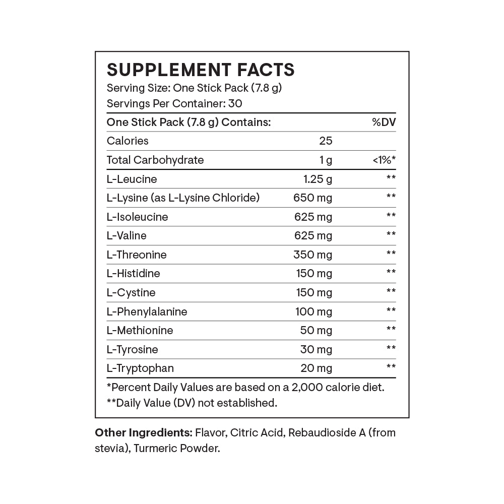 Thorne Research, Amino Complex, Lemon Flavored, 30 Stick Packs, 0.28 oz (7.8 G)