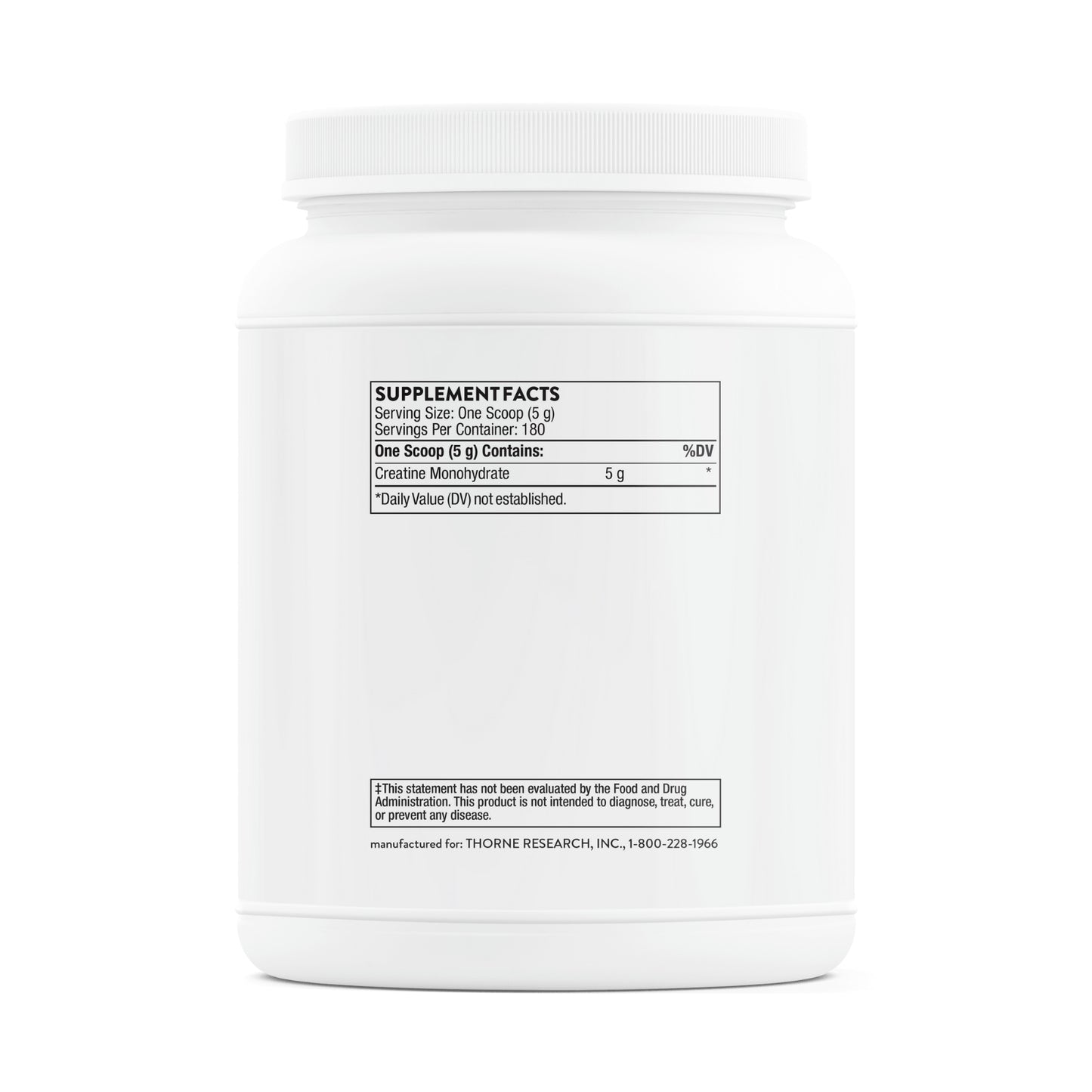 Thorne Research, Creatine, 2 LB (900 G)