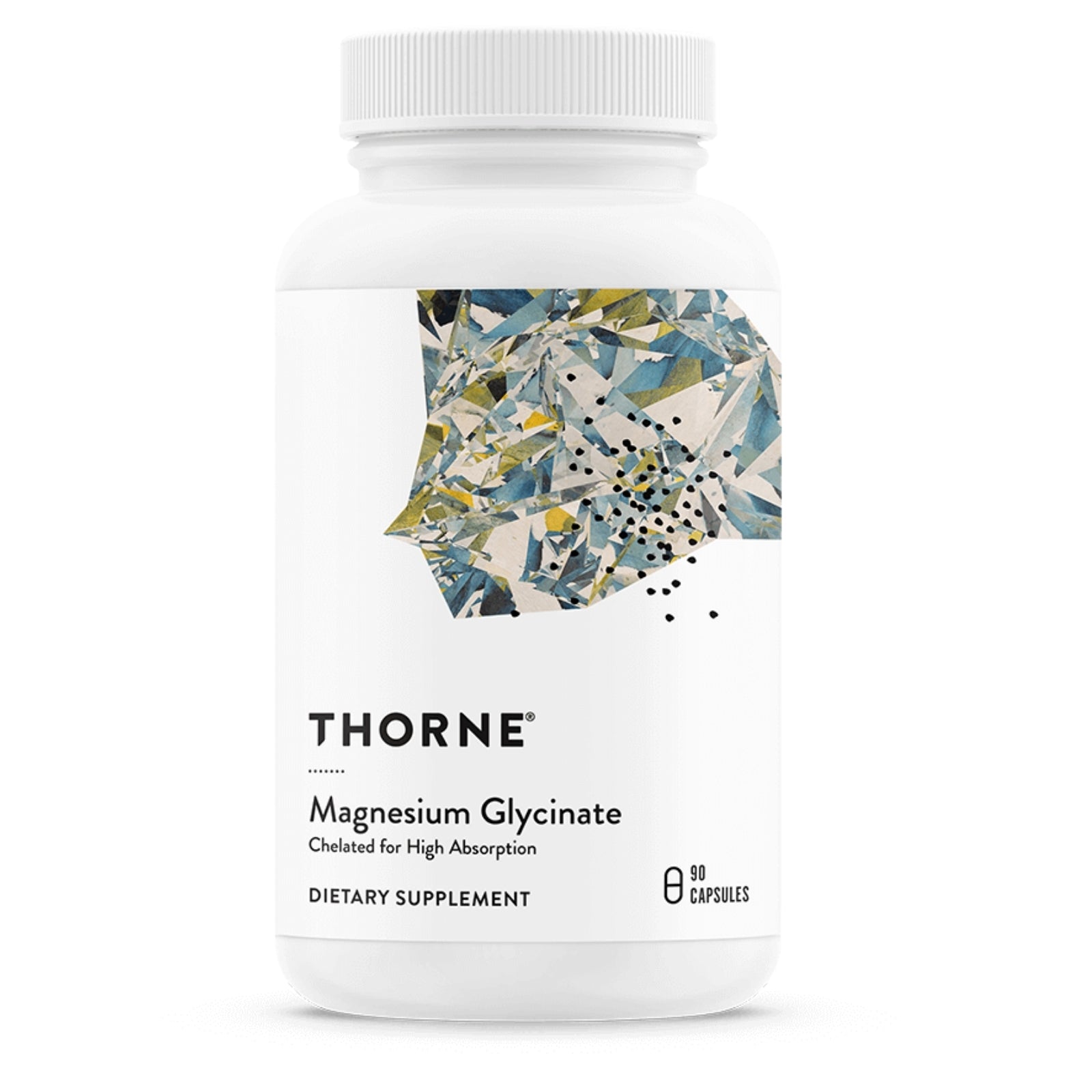 Thorne Research, Magnesium Glycinate, 90 Capsules UPC 693749015338 | HiLife Vitamins