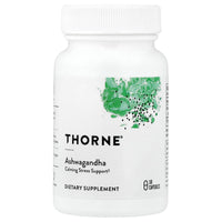 Thorne Research, Ashwagandha, 30 Capsules - 693749015543 | Hilife Vitamins