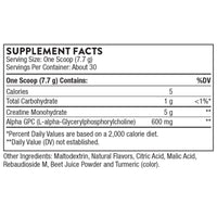Thorne Research, Creatine + Alpha GPC, 8.1 OZ (231 G) - 693749015628 | Hilife Vitamins
