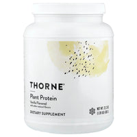 Thorne Research, Plant Protein, Vanilla, 1.39 lb (630 g) - 693749015772 | Hilife Vitamins