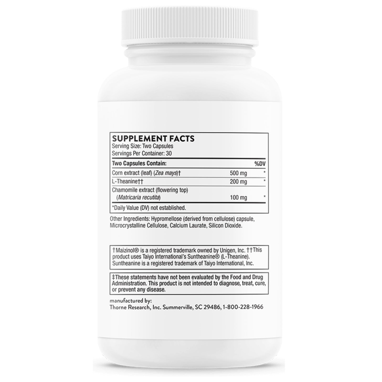 Thorne Research, Deep Sleep Complex, 60 Capsules UPC 693749015826 | HiLife Vitamins