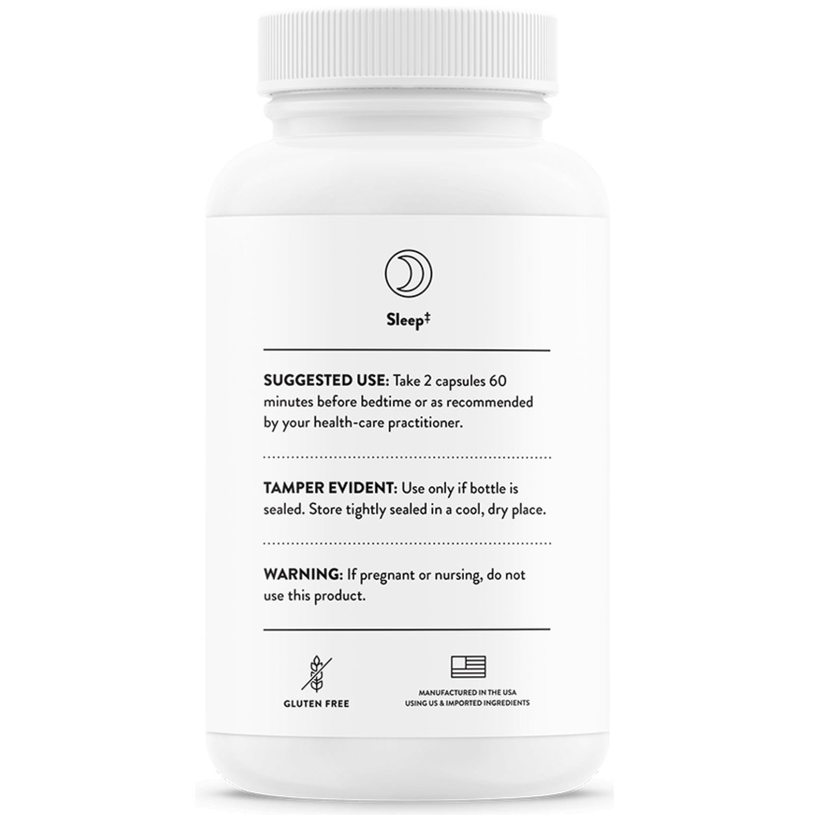 Thorne Research, Deep Sleep Complex, 60 Capsules UPC 693749015826 | HiLife Vitamins