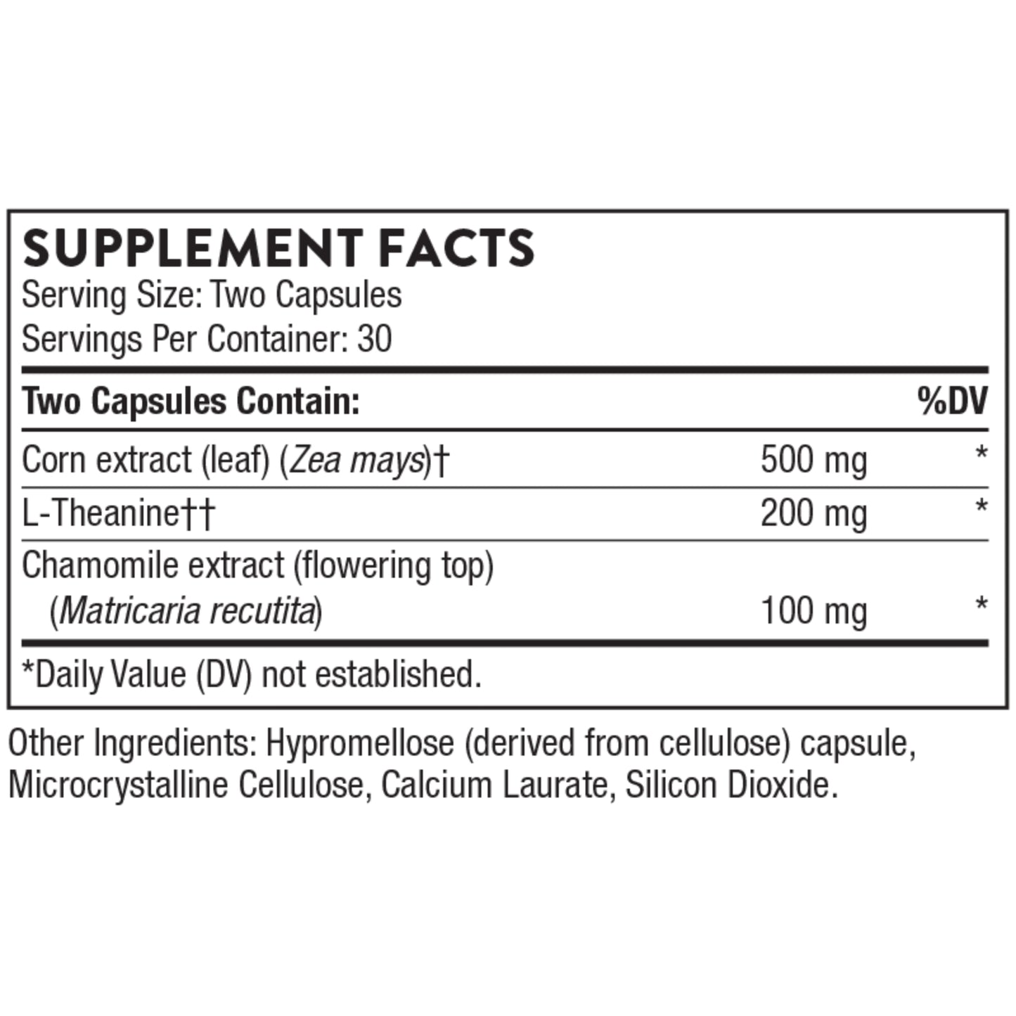 Thorne Research, Deep Sleep Complex, 60 Capsules UPC 693749015826 | HiLife Vitamins