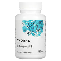 Thorne Research, B-Complex #12, 60 Capsules UPC 693749112037 | HiLife Vitamins