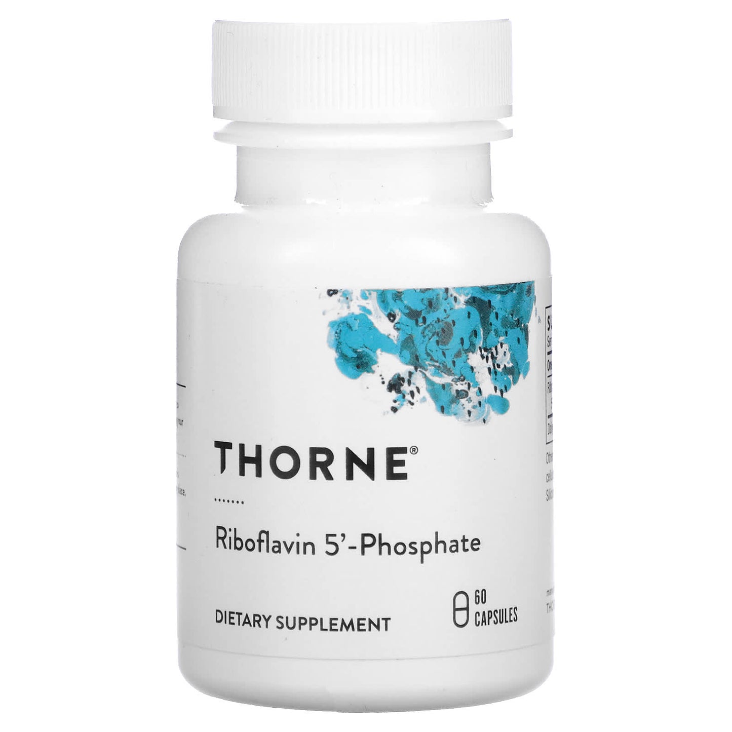 Thorne Research, Riboflavin 5' Phosphate, 60 Capsules UPC 693749115021 | HiLife Vitamins