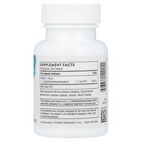 Thorne Research, 5-MTHF, 1 mg, 60 Capsules UPC 693749129011 | HiLife Vitamins