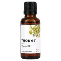 Thorne Research, Vitamin K2, 1 Fl Oz UPC 693749170013 | HiLife Vitamins