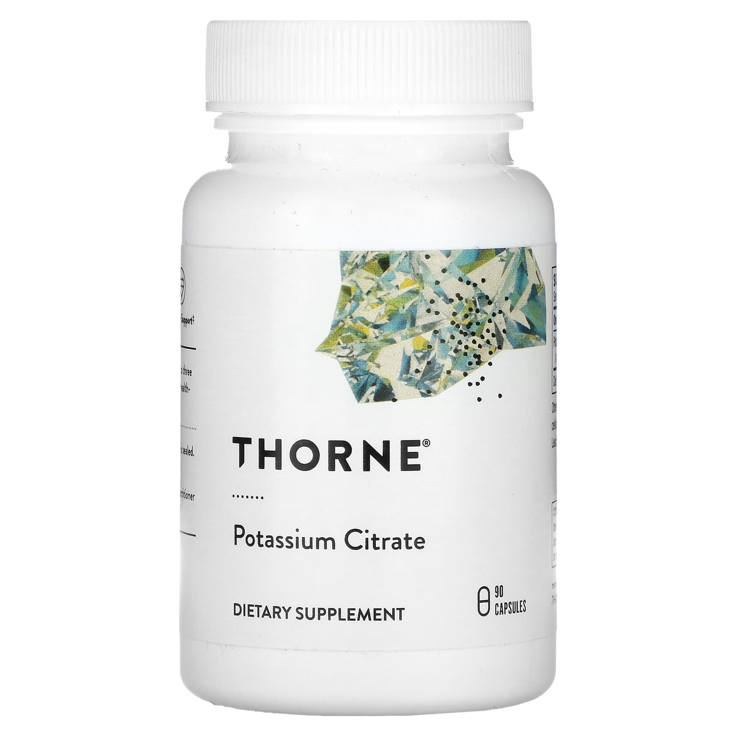 Thorne Research, Potassium Citrate, 90 Capsules UPC 693749240020 | HiLife Vitamins