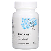 Thorne Research, Trace Minerals, 90 Capsules UPC 693749242031 | HiLife Vitamins