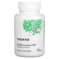 Thorne Research, Resveratrol Complex (formerly PolyResveratrol-SR), 60 Capsules UPC 693749300014 | HiLife Vitamins