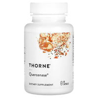 Thorne Research, Quercenase, 60 Capsules UPC 693749332022 | HiLife Vitamins