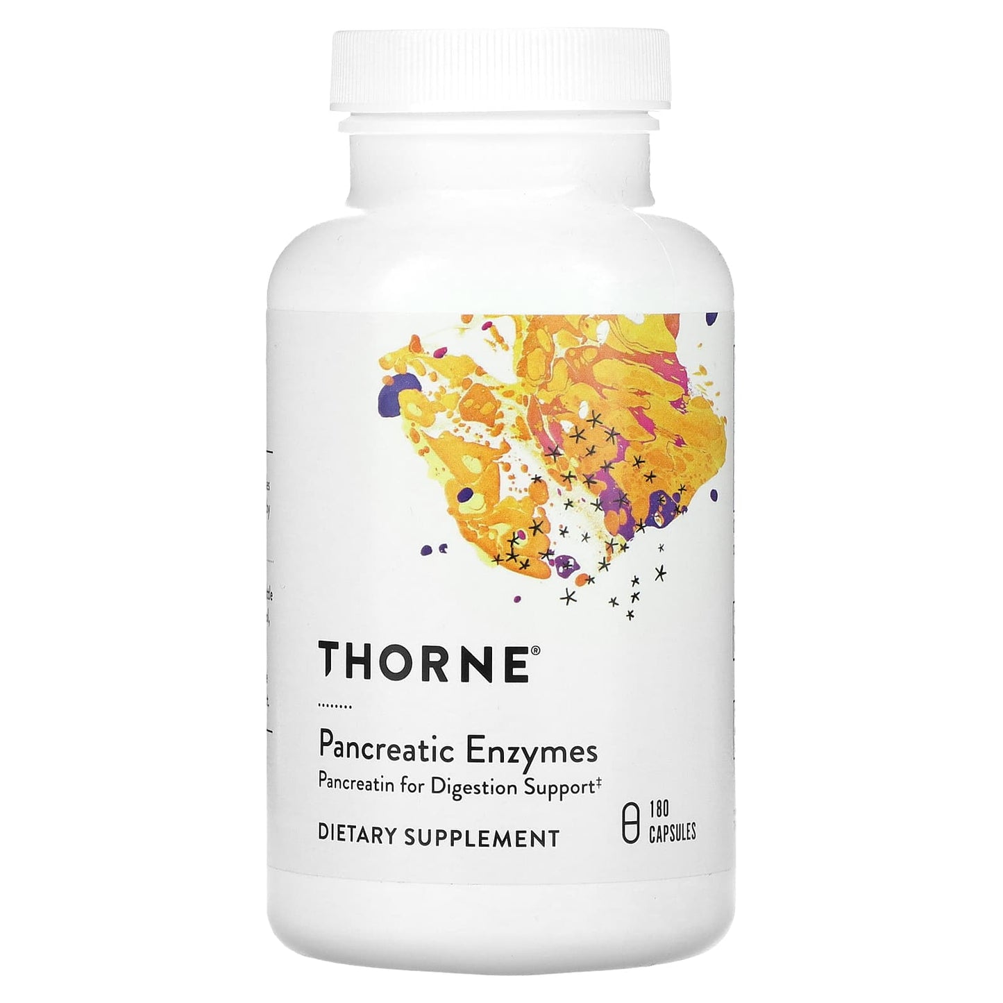 Thorne Research, Pancreatic Enzymes (formerly Dipan-9), 180 Capsules UPC 693749401025 | HiLife Vitamins