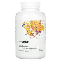 Thorne Research, Multi Enzyme, 180 Capsules UPC 693749410027 | HiLife Vitamins