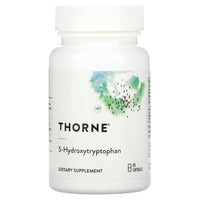 Thorne Research, 5-Hydroxytryptophan, 90 Thorne Research UPC 693749503026 | HiLife Vitamins