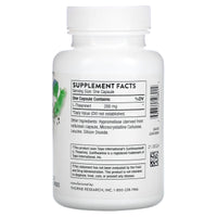 Thorne Research, Theanine, 90 Capsules UPC 693749508014 | HiLife Vitamins