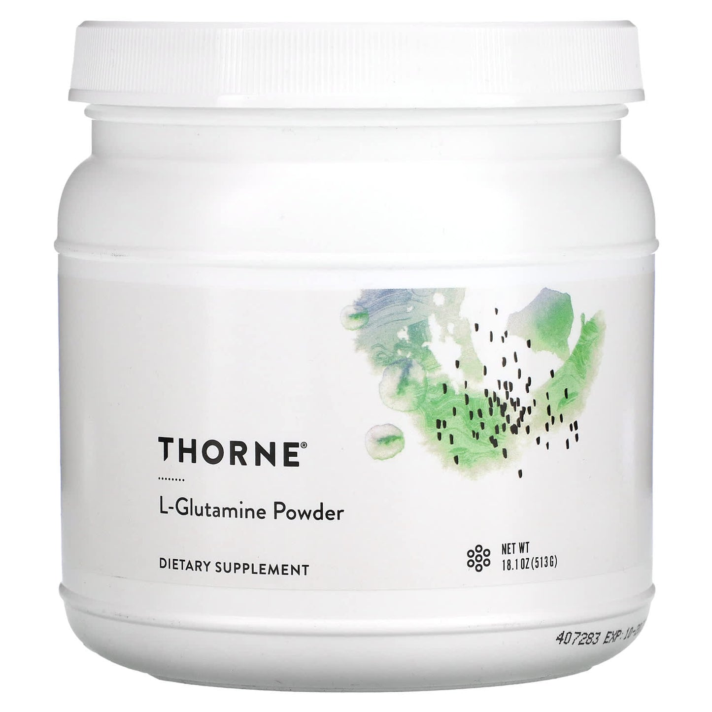 Thorne Research, L-Glutamine Powder, 18.1 oz UPC 693749519027 | HiLife Vitamins
