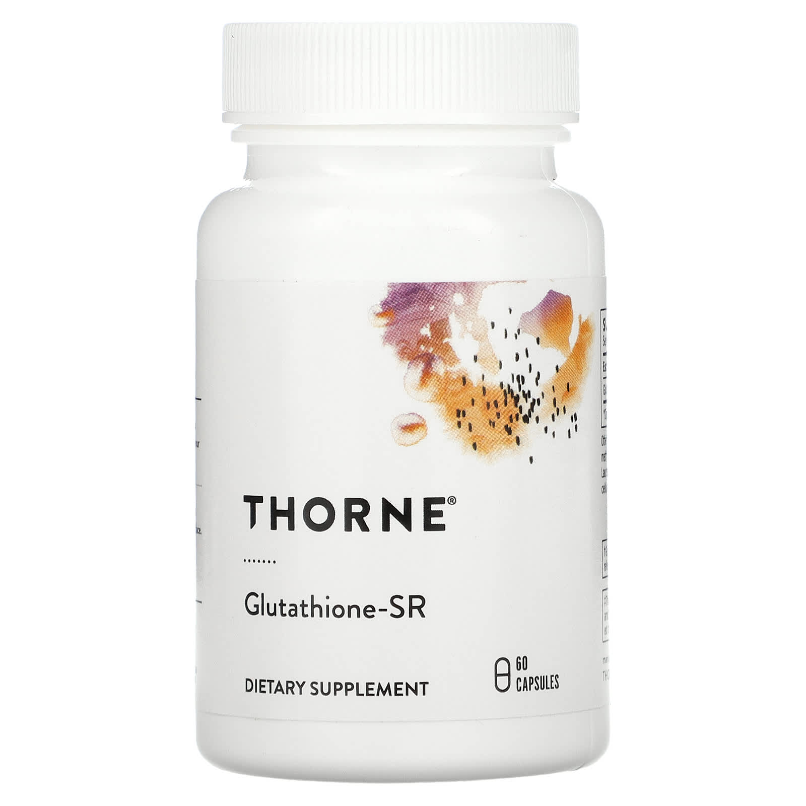 Thorne Research, Glutathione-Sr, 60 Capsules UPC 693749540038 | HiLife Vitamins